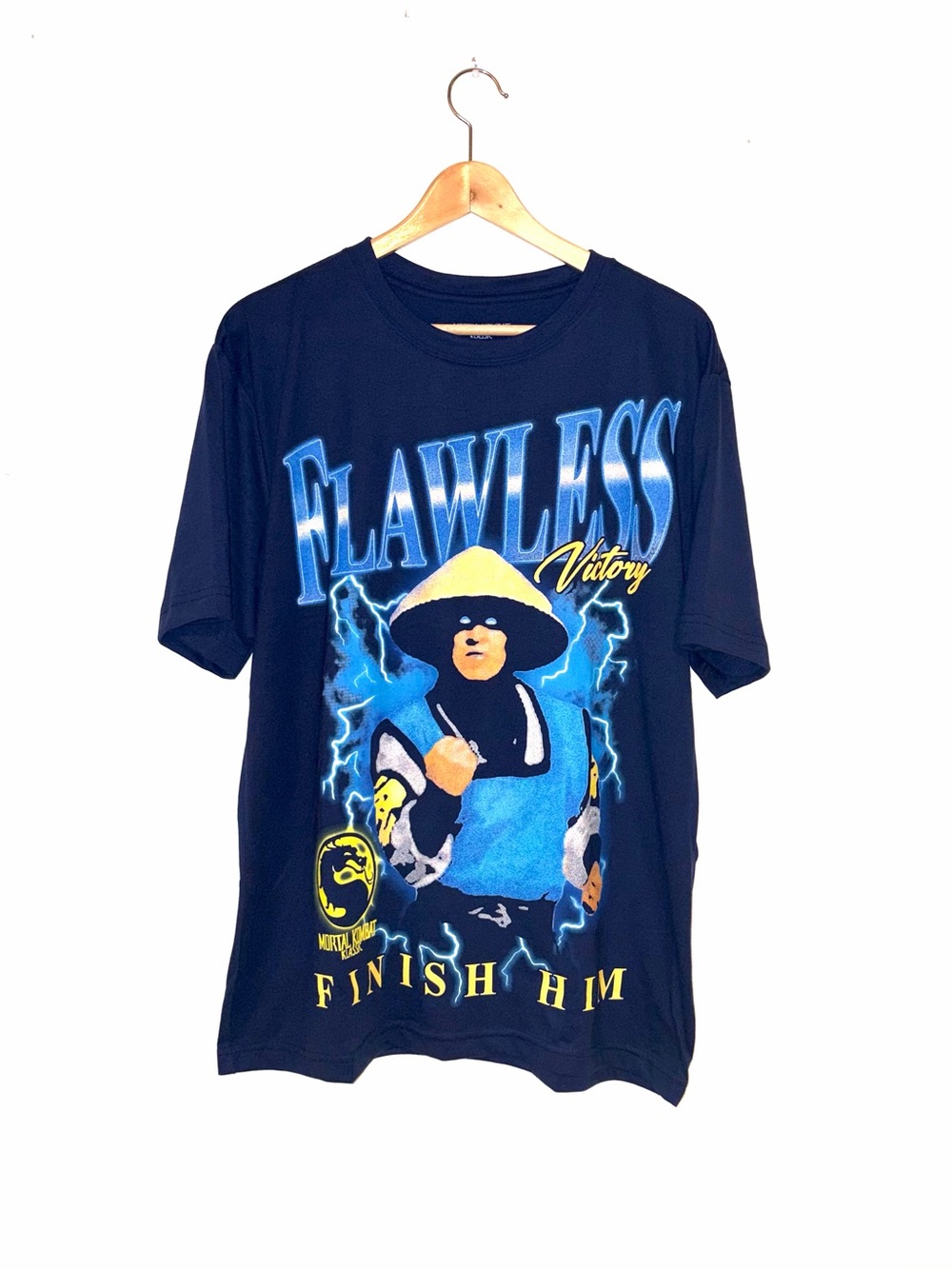 Mortal Kombat Flawless Victory "Finish Him" Graphic Tee -
